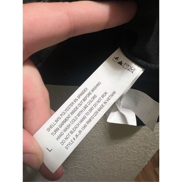 1 Sunset Lane By 26 International Black Jacket Woman’s Size Large NEW - Picture 9 of 11